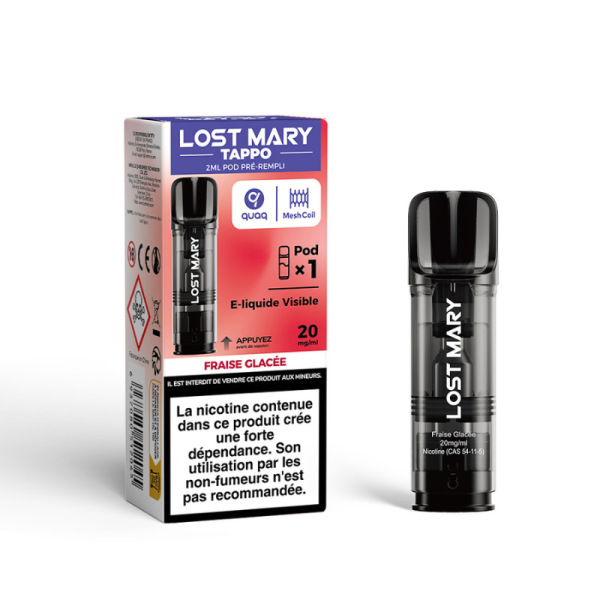 Tappo Air Prefilled Pods 20mg Lost Mary