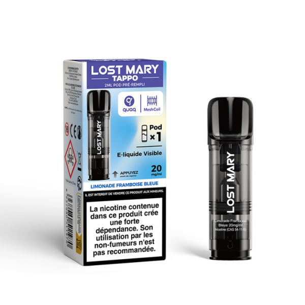 Tappo Air Prefilled Pods 20mg Lost Mary
