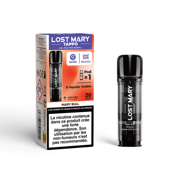 Tappo Air Prefilled Pods 20mg Lost Mary