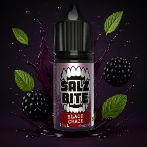 BLACK CRAZE 10ml 20mg Salz Bite