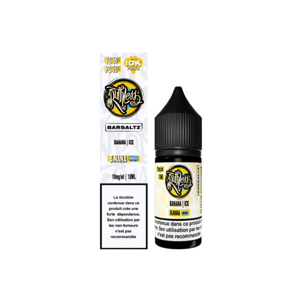B Nana On Ice 10ml 20mg BarSaltz Ruthless