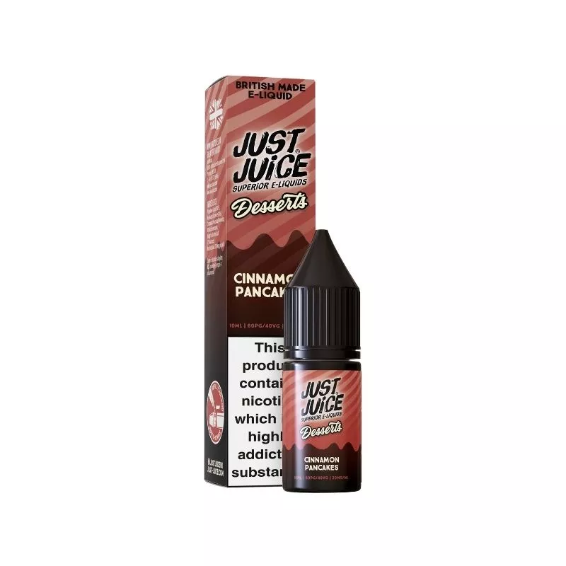 CINNAMON PANCAKES 10ML 20MG DESSERTS JUST JUICE
