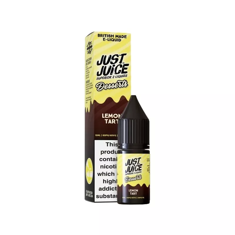 LEMON TART 10ML 20MG DESSERTS JUST JUICE