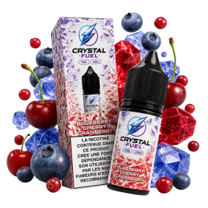Blueberry Cherry Cranberry 20mg 10ml Crystal Fuel