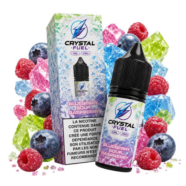 Blueberry Sour Raspberry 20mg 10ml Crystal Fuel