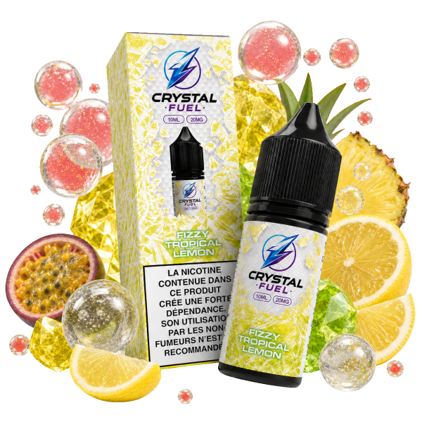 Fizzy Tropical Lemon 20mg 10ml Crystal Fuel