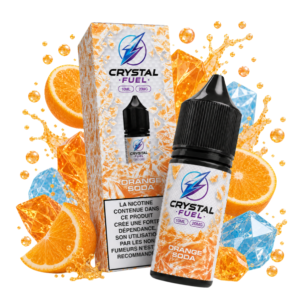 Orange Soda 20mg 10ml Crystal Fuel