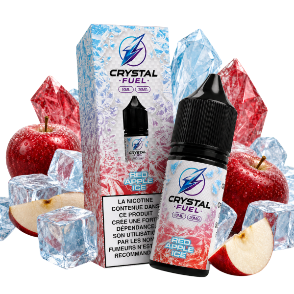 Red Apple Ice 20mg 10ml Crystal Fuel