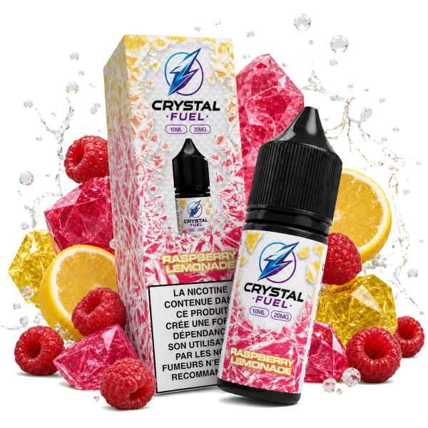 Raspberry Lemonade 20mg 10ml Crystal Fuel