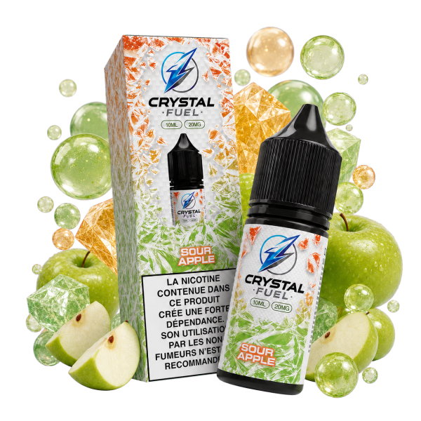 Sour Apple 20mg 10ml Crystal Fuel